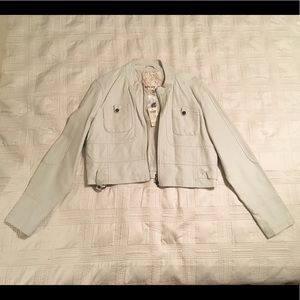 Arden B faux leather jacket